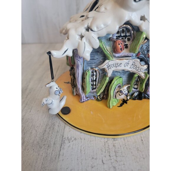 Blue Sky House of boos tea‎ light ceramic holder candle - Picture 6 of 15